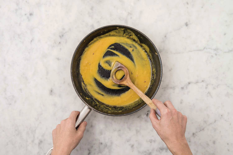 Make the mustard sauce