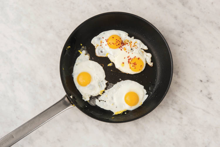 Fry eggs