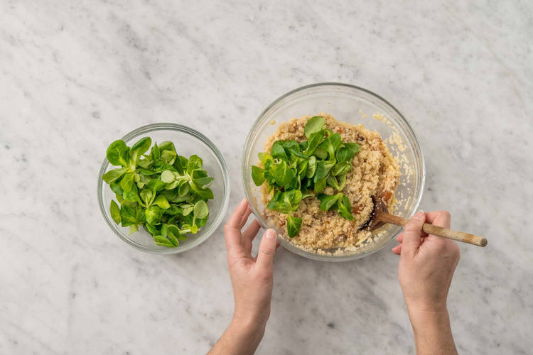 Couscous mischen