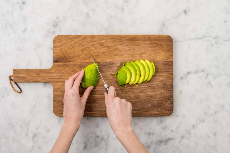 Couper l'avocat