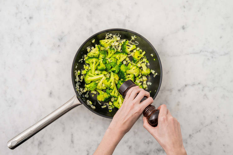 Broccoli afmaken