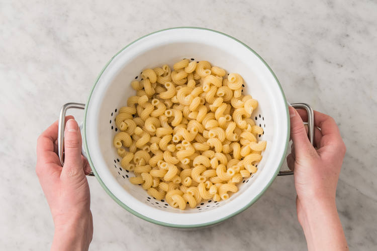 Faire cuire les cavatappis