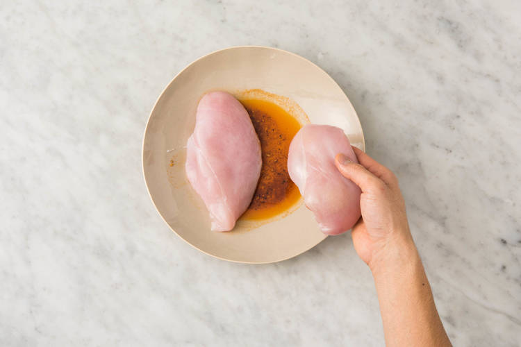 Poulet braten