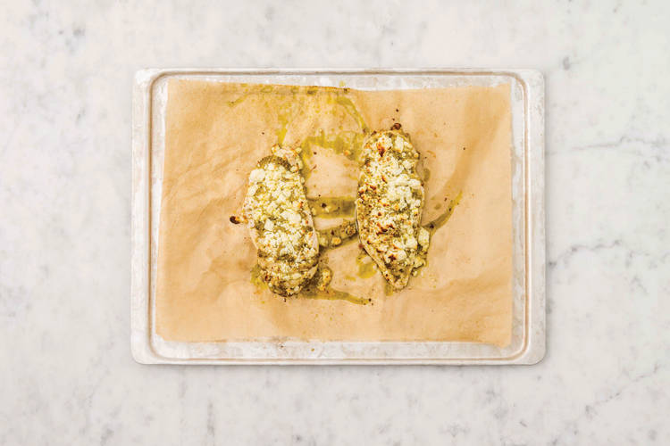 bake the chicken