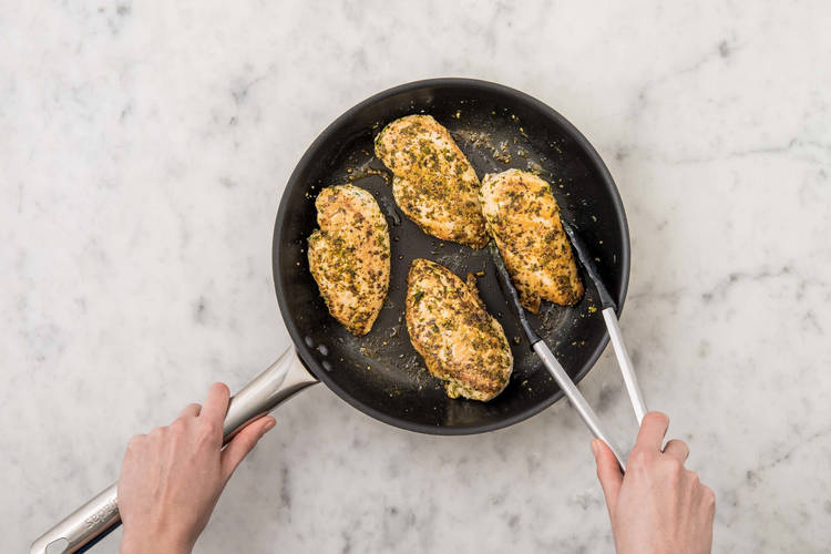 Cuire le filet de poulet