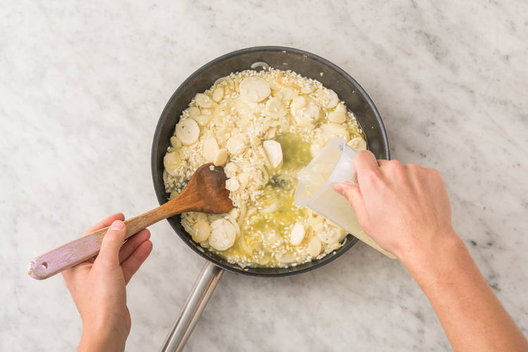 Cuire le risotto