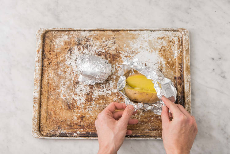 Rôtir les pommes de terre