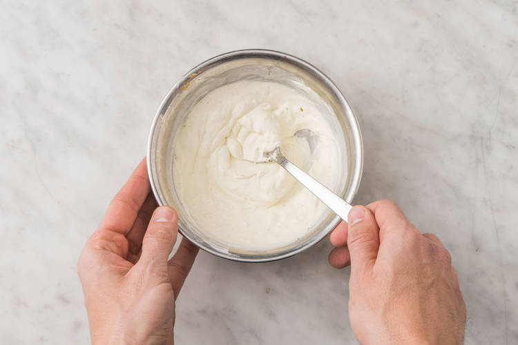 Bland citrondressing