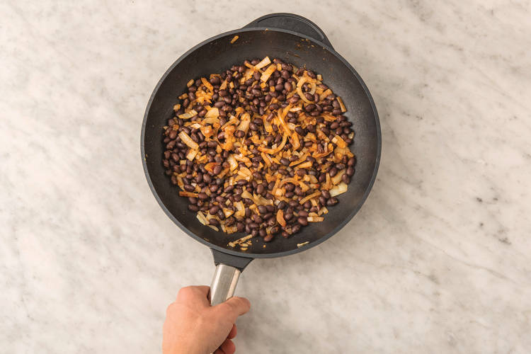 START THE BEAN FILLING