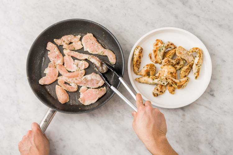 Cook the chicken