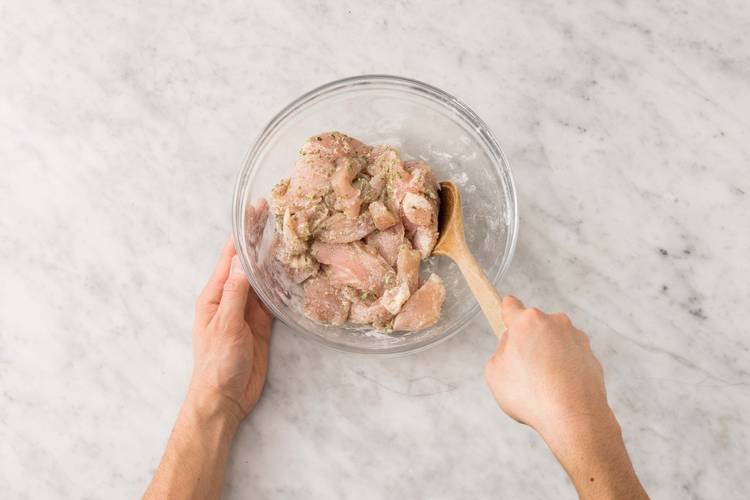Prep the chicken