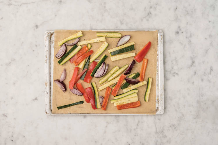 roast the veggies