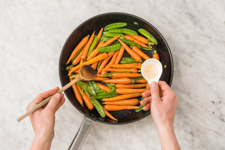 Cuire les légumes à la poêle