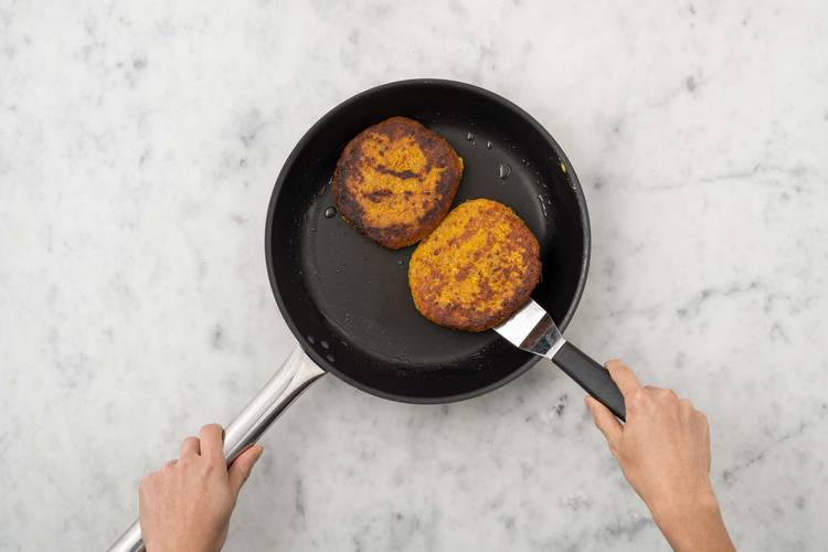 Fry the Falafels Burgers!