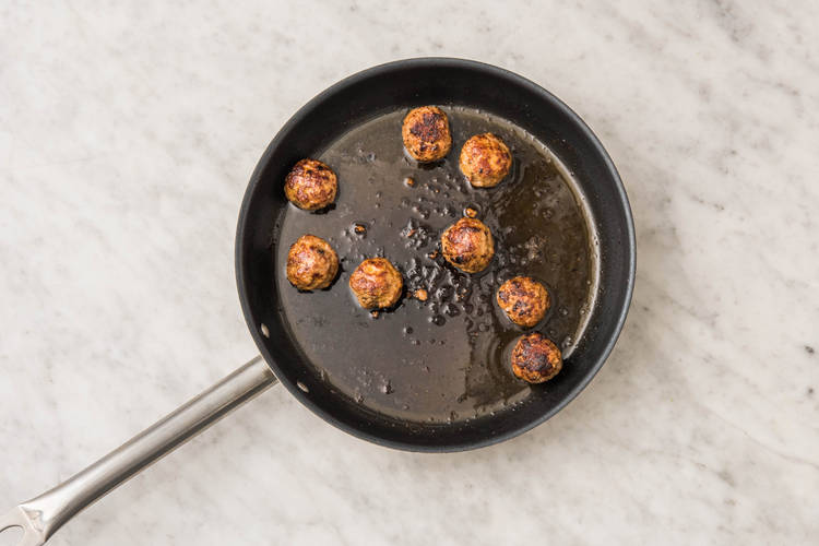 Fry the kofta