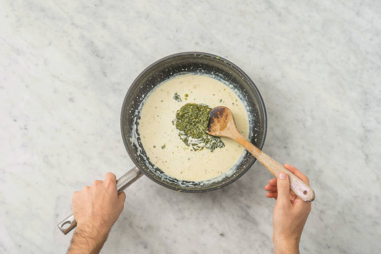 pesto creamy
