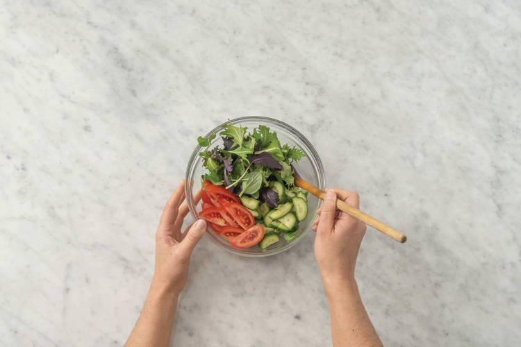Make the salad