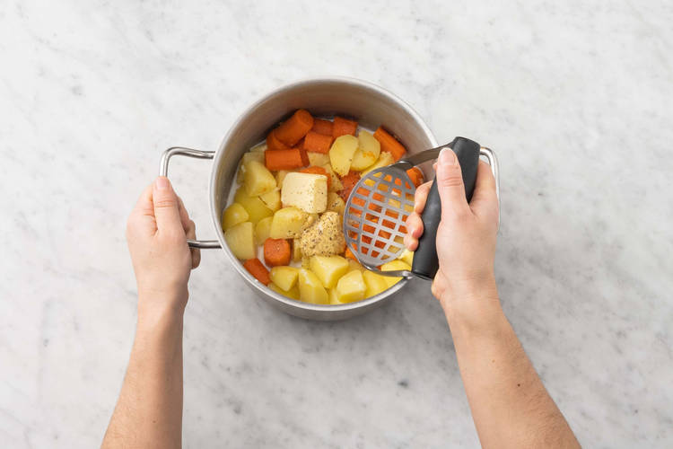 Apprêter la purée