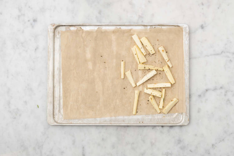 Pastinaken backen