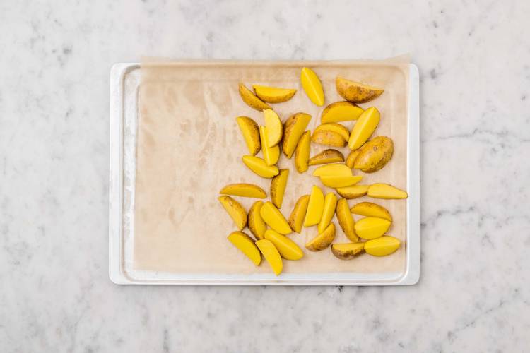 Kartoffeln backen