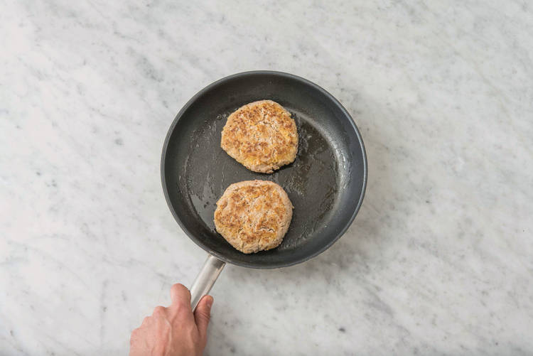 Cook the patties