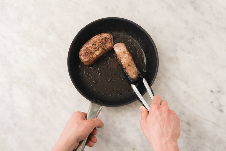 Cook the steak