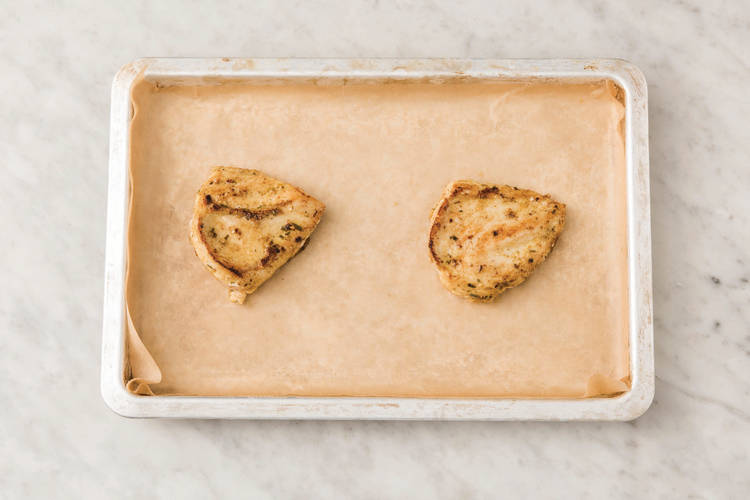 Cook the chicken