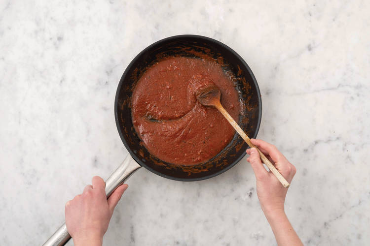 Make the pizza sauce