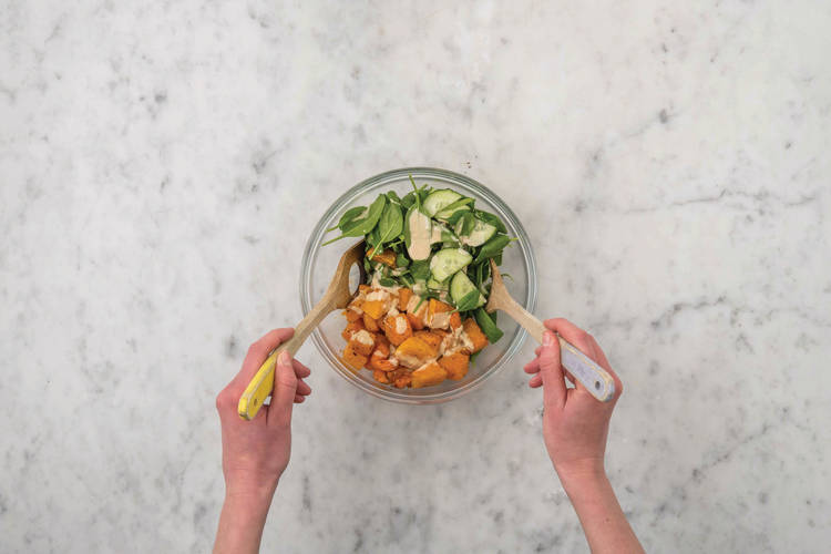 Make the salad