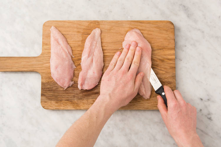 Cook the chicken