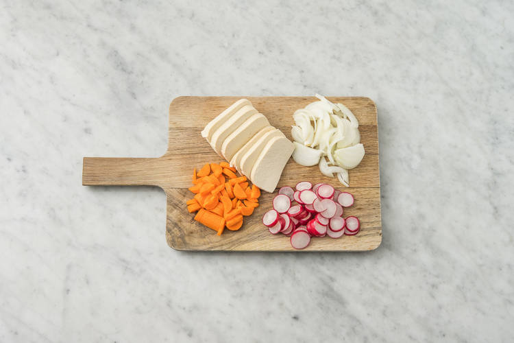 Forbered grøntsager