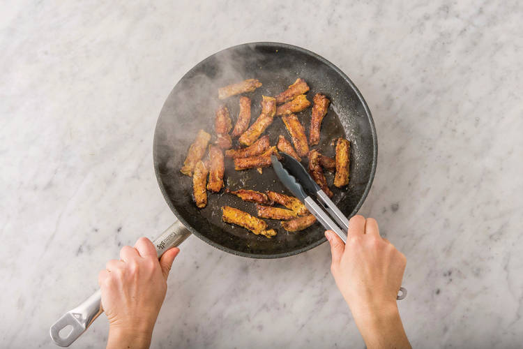 Cook the pork