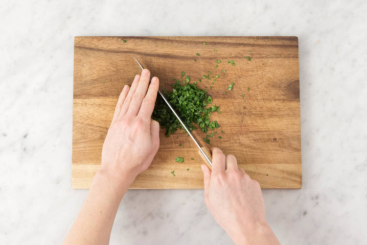 Préparer les bruschettas
