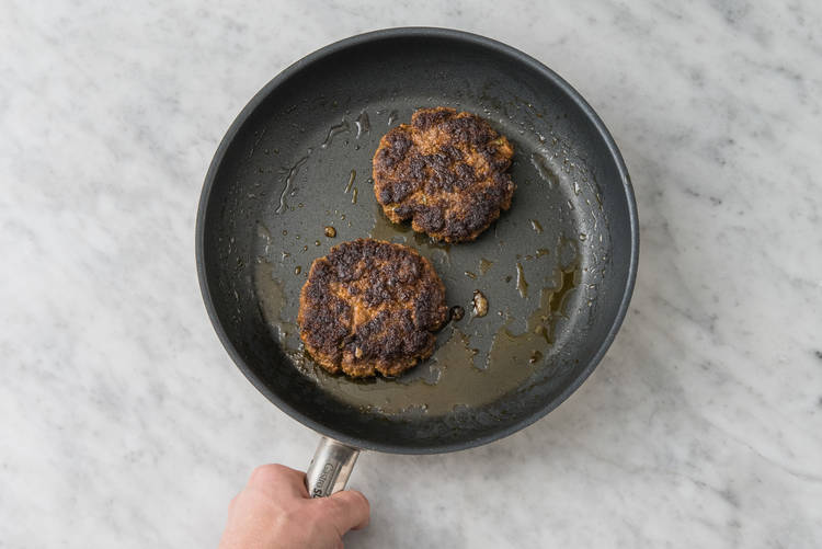 Faire cuire les galettes
