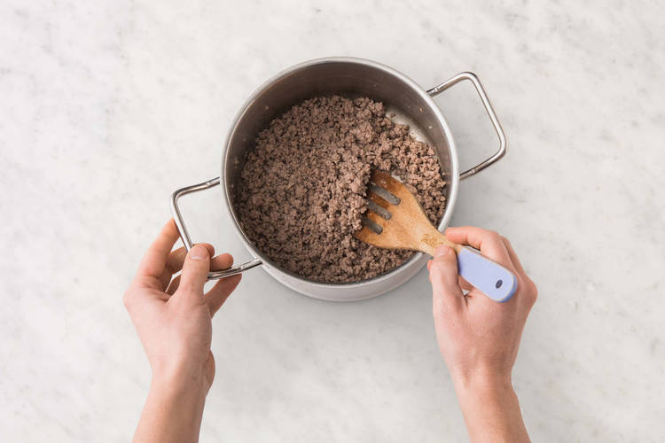 Faire cuire le bœuf