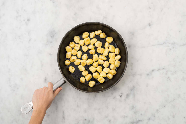 Faire cuire les gnocchis