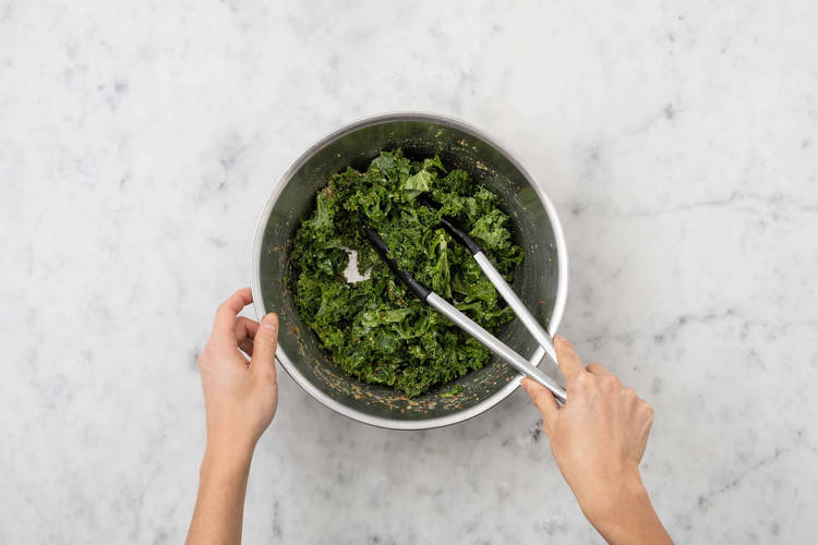 Attendrir le chou frisé