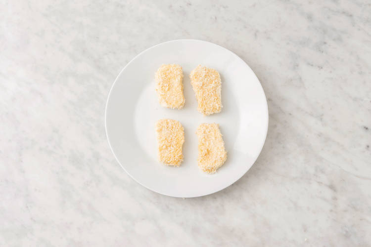 Crumb the halloumi