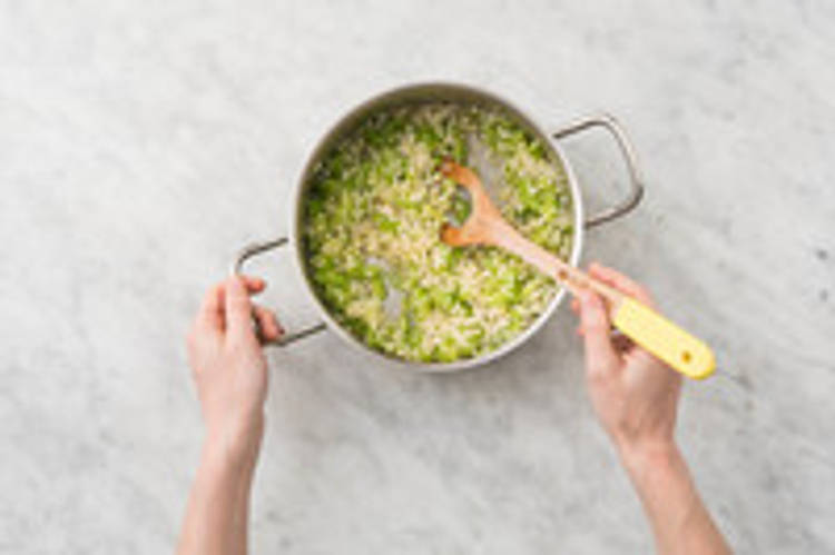 Cuire le riz à risotto