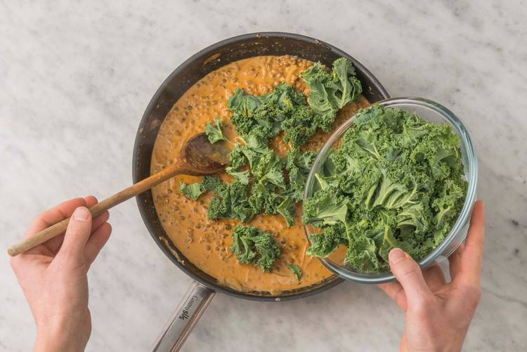 Add the Kale