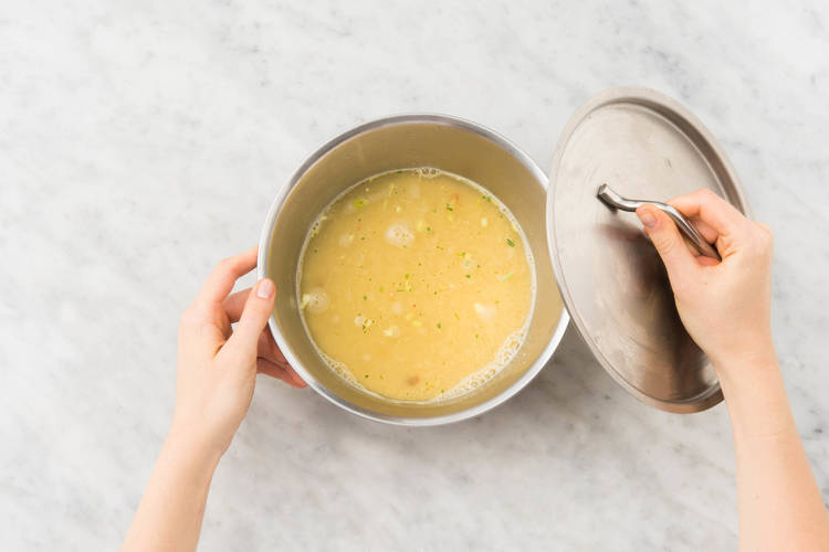 Couper et faire tremper