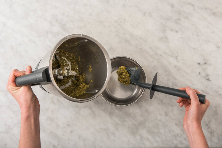 Pesto zubereiten