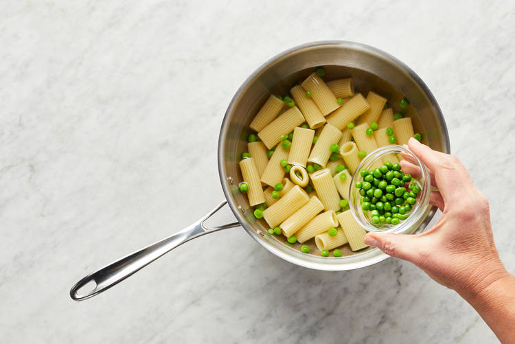 Cook Pasta & Peas