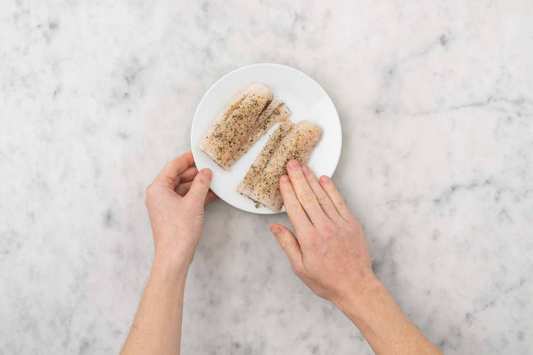 Étuver le cabillaud