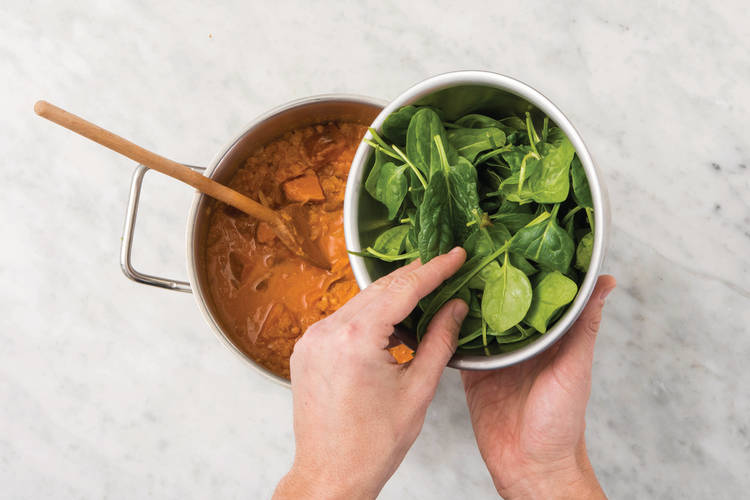 Simmer the dhal