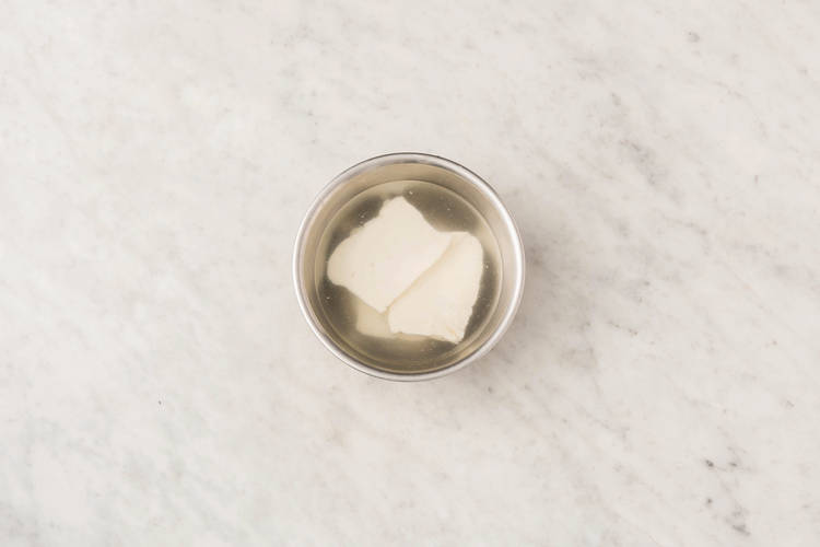 Prep the haloumi