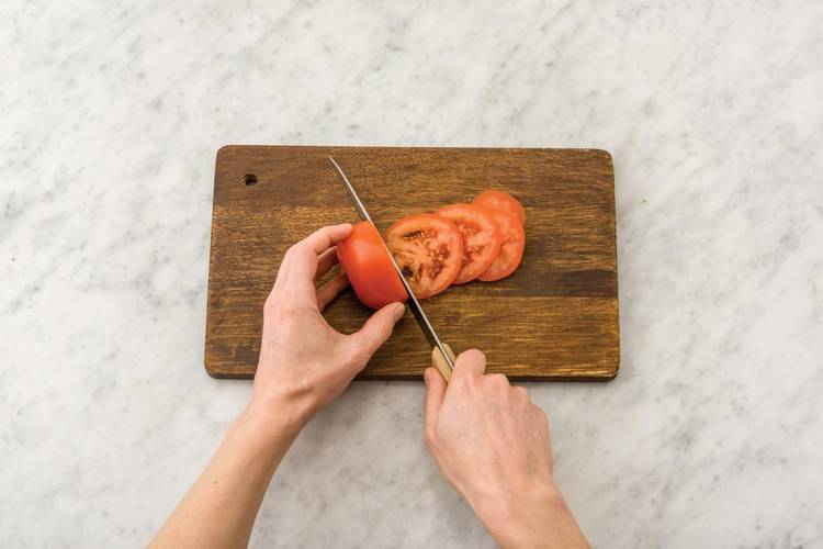 Prep the veggies