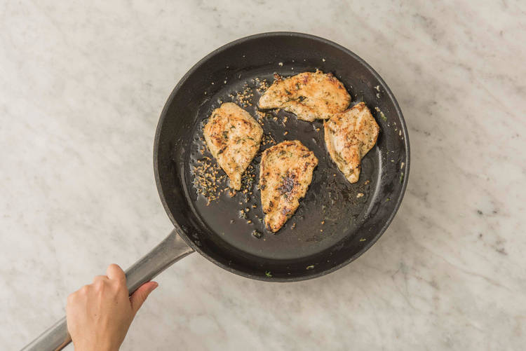 Cook the chicken