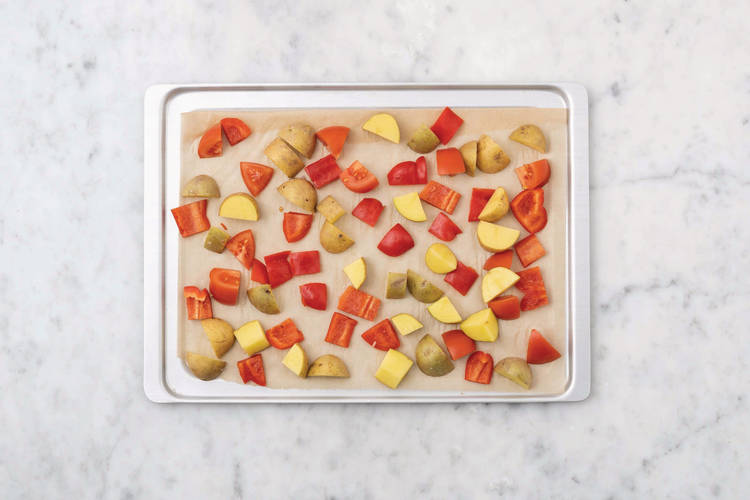 Prep the veggies