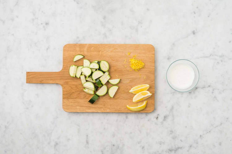 Préparer et faire la marinade